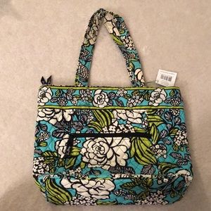 Vera Bradley Three-0 Tote in Island Blooms NWT